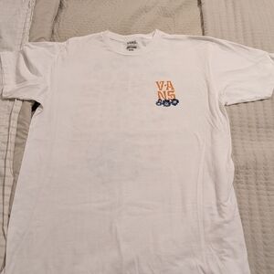 Vans White Graphic T-Shirt for Men